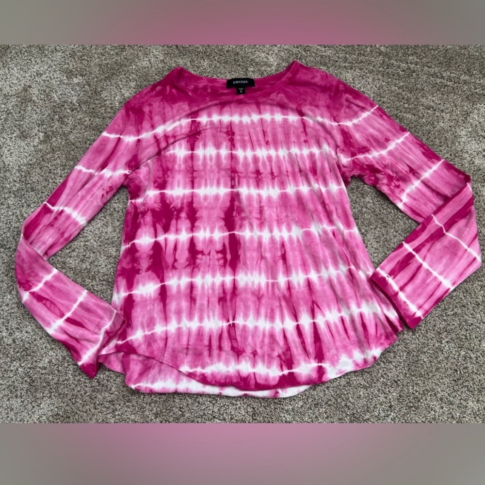 Karen Kane • Pink Tie-Dye Women's Top medium